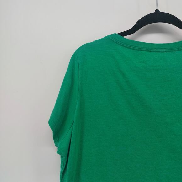 Lucky Women's Green St. Patty's Day Tee Plus Size 2X Holiday - Picture 8 of 13